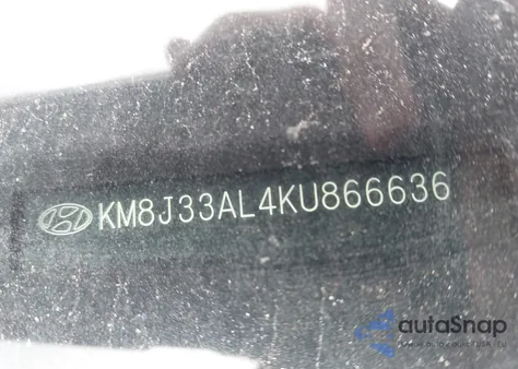 2019 Hyundai Tucson Limited z USA, uszkodzony, nr VIN KM8J33AL4KU866636